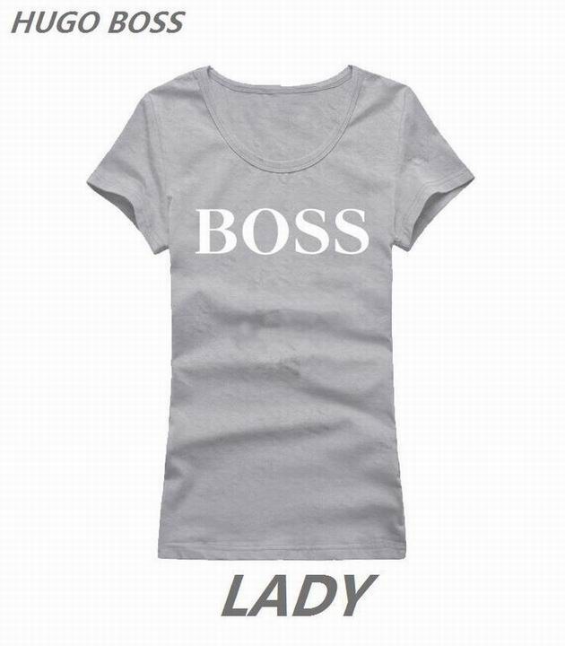 BOSS short round collar T woman S-XL-049